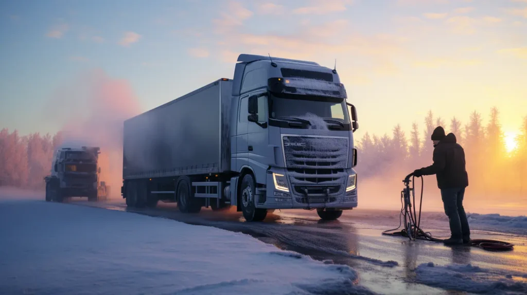 Recommended Temperature for Winter Truck Washing