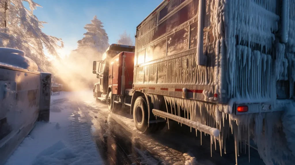 Wash Your Truck in Winter
