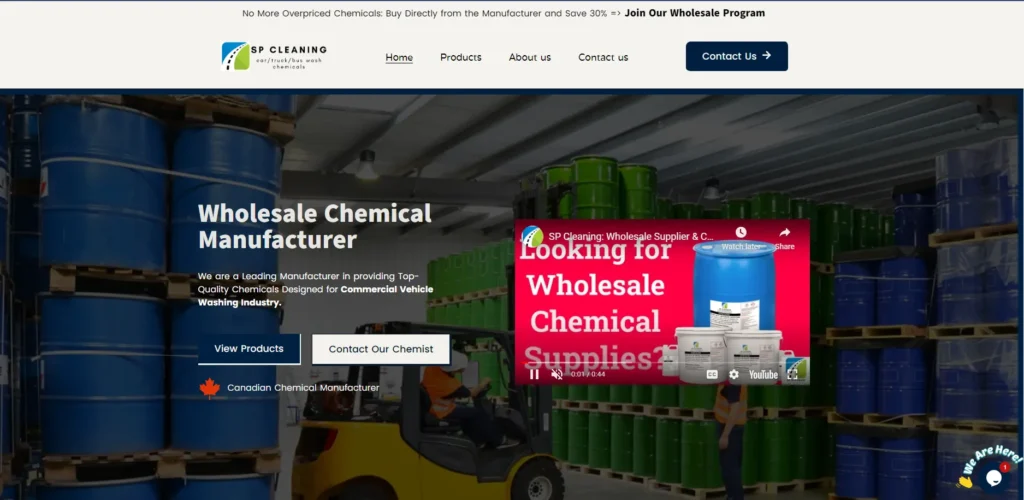 Cleaning Chemical Supplier