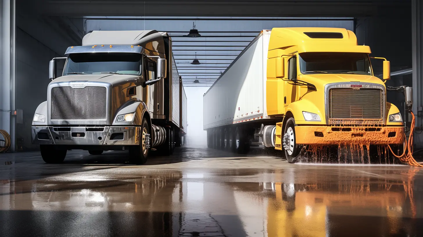 Understanding Different Soaps for Truck Washing