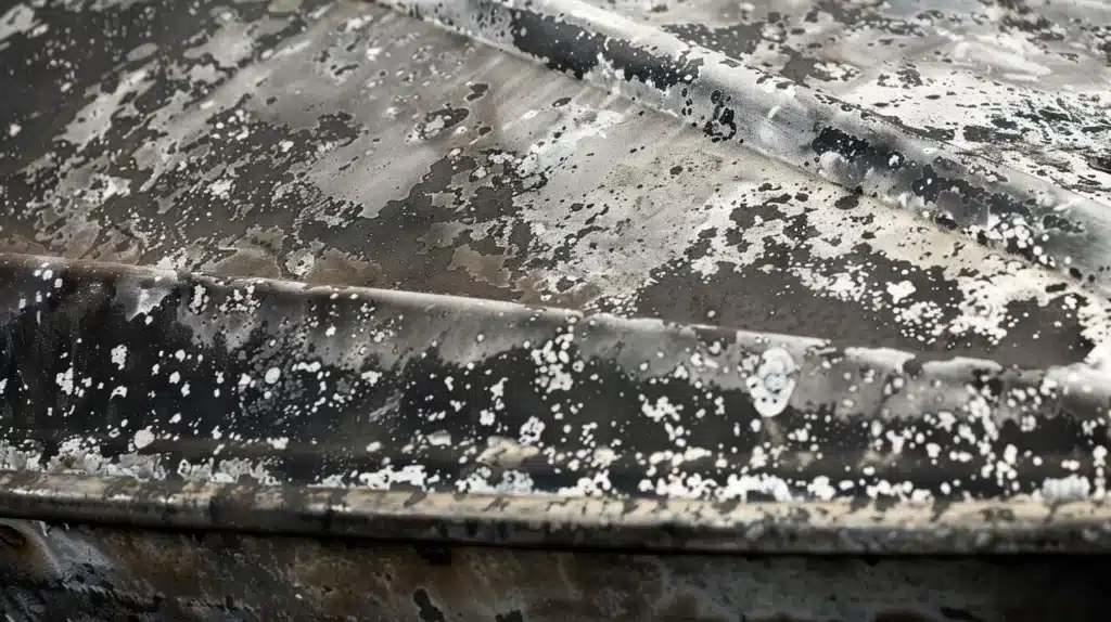 Oxidation on Aluminum Hulls