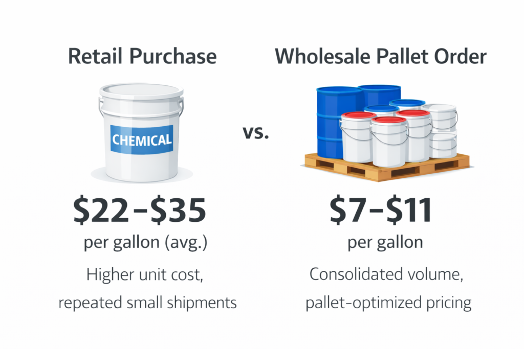 Retails vs whole sale